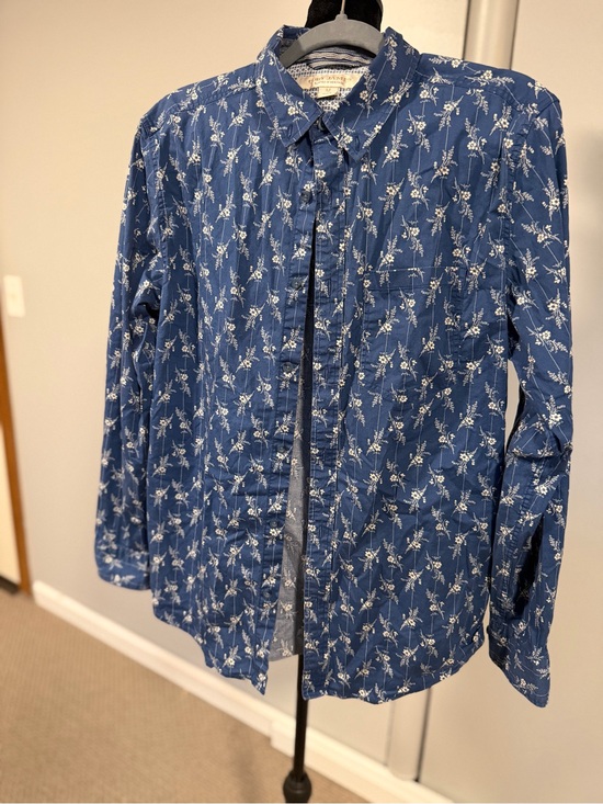 Cody James Other - Cody James Men’s Medium Blue Floral Western Button Up Long Sleeve Shirt
